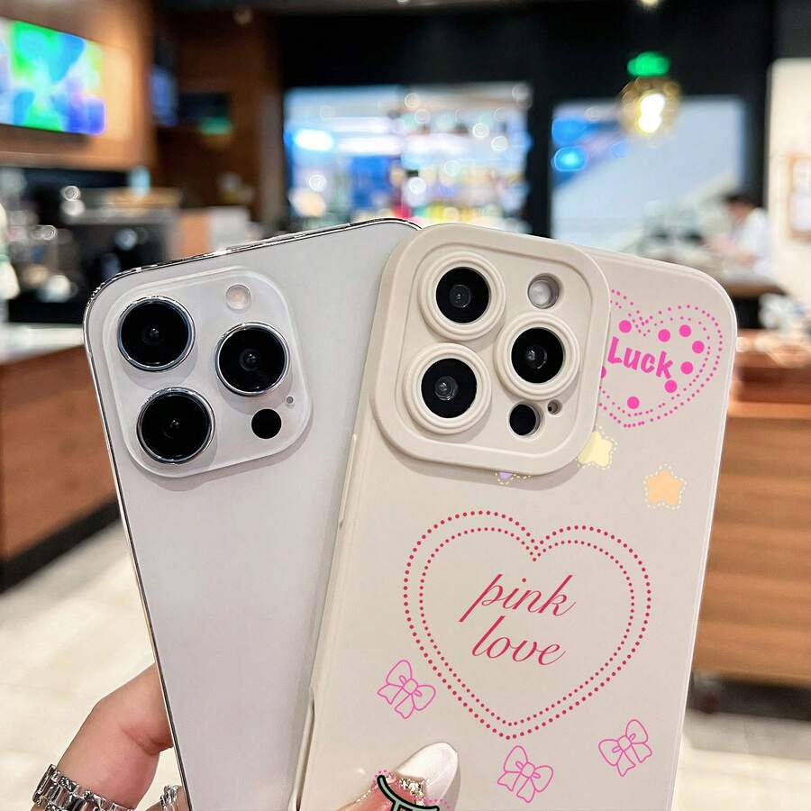 Cherry Fairy Love Phone Case Compatible With Samsung Phone Cases  17  16 Pro Max  15 Pro Max  13 And  12 Made Of TPU Material Providing Shock And Drop Protection A Great Gift For Family Friends Loved Ones Boyfriends Girlfriends And For Christmas - White - View 1