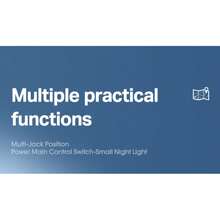 6-In-1 EU Power Socket With 3 AC Outlets, 2 USB Ports, And 1 Type-C Port For Multiple Device Charging - Ideal For Home, Office, Travel, And Study Use - White - View 3