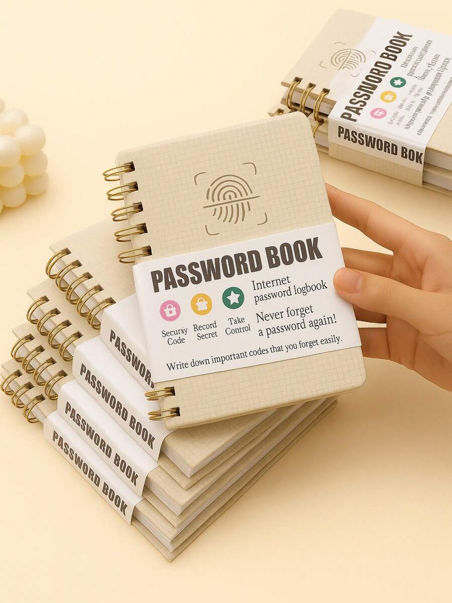 Trees 1 Of 120 Pages Simple Password Book, A6 Minimalist Advanced Address Password Manager With Website Password Quick Access Username And Password Storage Perfect For Home Office Internet Computer Logins,School Office Supplies Gifts For Women - Multicolor - View 1