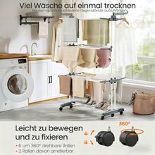 Clothes Drying Racks - Grijs - Bekijken 8