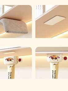 1个磁性牙膏挤压器，家用壁挂式牙膏夹，洁面乳壁挂式夹子，牙膏收纳架，牙膏挤压器神器 - 彩色 - 查看 5