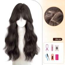 Costume Facial Hair & Wigs - Brownish Black - View 2