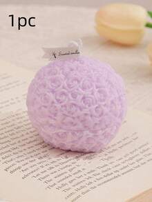 这款单支玫瑰绣球花造型蜡烛，是送给女性朋友、同事和同学的可爱礼物。 - 彩色 - 查看 11