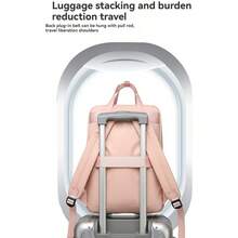 The New Women's Functional Bag Includes A Computer Bag And Super Storage Function. It Is A Must-Have For Business, Travel And School.Material: Oxford Cloth - 151-Đen - Xem 9