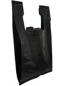 Bolsa para Basura, Bolsa Negra, Bolsas de plastico, Biodegradables,% Recicladas, Gruesas, De Alta Calidad, Paquete de 3 Kg, Bolsas Ave (jumbo) - Chica 25x40 - Ver 4