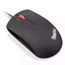 Lenovo 联想ThinkPad有线鼠标，USB光电鼠标，适用于办公、家庭、笔记本电脑、ThinkPad，1.2米线缆，官方标准配置
