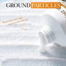 1pc Exfoliating Scrub, Coconut Oil Bath Salts, Scented Shower Gel.,Bath And Body Products,Gently Cleanses Without Damaging Or Irritating The Skin. Contains Coconut Essence For A Long-Lasting Fragrance. Controls Oil And Exfoliates, Removing Dead Skin Cells. A Perfect Holiday Gift. - White - View 8