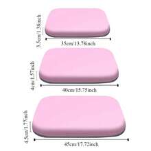 1个符合人体工学的记忆海绵坐垫，适用于办公室、学生，可缓解痔疮，长时间坐姿舒适回弹。 - 彩色 - 查看 4