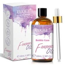 1 Botella de 100ml/3.38 Fl Oz de Aceite Esencial de Fragancia EUQEE, Adecuado para Difusor de Varillas, Velas y Jabones Artesanales de Aromaterapia DIY, Aceite Premium para Difusor de Aromas, Aliviar el Estrés de la Oficina, Eliminar Olores Interiores, Masaje para el Cuidado de la Piel, Crear Ambiente de Yoga