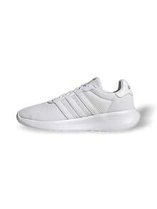 Adidas LITE RACER 3.0 Women Running Shoes Sweat Absorption Breathable Quick Dry Stretch Good Elasticity White GW7955 - White - View 1