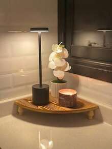 • High-Quality Solid Wood: This Corner Countertop Organizer Is Meticulously Crafted From 100% Solid Wood. Its Surface Retains The Natural Wood Grain, Making Each Piece Unique While Ensuring Durability.
• Multi-Functional Use: This Wooden Organizer Is Versatile And Can Be Used As A Centerpiece For Dining Tables In The Dining Room Or Living Room. It Can Organize Items On Kitchen Countertops, Coffee Bars, Or Bathroom Vanities. It Can Also Be Used As A Cake Stand At Parties.
• Charming Decorative Effect: Its Design Makes It A Great Choice For Various Decor Styles, Especially Rustic Styles. The Painted Surface Adds A Touch Of Elegance Whether Placed On A Coffee Table, Kitchen Counter, Or Desk.
• 100% Satisfaction Service: We Are Committed To Providing Our Customers With The Best Decorative Trays And Making Customer Satisfaction Our Mission. If You Have Any Questions Or Concerns, Please Feel In Touch With Us. - 彩色 - 查看 5