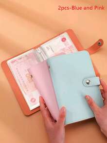 100 Pcs Envelope Budget Challenge Binder, Money Saving Binder, Savings Challenge Book, Multipurpose Budget Organizer Storage Pouch, Portable, Budgetner For Managing Budget And Money, Accounting Notebook, Bill Savings Book, Holiday Gift, Back To School, Graduation Season, Holiday Party, Challenge, Anniversary, Graduation