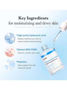 KOEC Hyaluronic Multi Peptide PDRN Serum For Glowing And Soothing | Lightweight Water Plumping Radiant Facial Serum For All Skin Type, Hydrating Moisturizer, Korean Skincare | 30ml 1.01fl.Oz - Nhiều màu - Xem 7