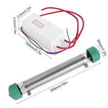 Generador de ozono de 7,5 g, tubo de ozono para purificador de aire doméstico y esterilizador - Verde - Ver 4