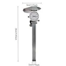 6 Inch Digital Caliper Made Of Premium Stainless Steel, Durable And Corrosion Resistant. Displays Precise Inch Measurements (Inch/Fraction), No Metric Conversion Needed. Ergonomic Thumb Roller, Non-Slip Grip, And Scratch-Resistant Jaws Ensure Smooth Operation. Suitable For Workshop Conditions. Ideal For Measuring Internal/External Dimensions, Depth And Steps, Unparalleled Accuracy To 0.001 Inch. - Silver - View 7