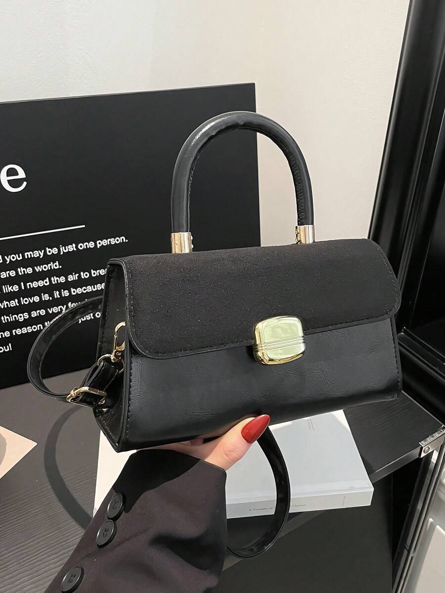 2025新款复古小众女士手提包 个性化INS斜挎包 时尚单肩包