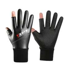 Mănuși de ciclism calde, mănuși de pescuit, mănuși de iarnă pentru bărbați și femei, căptușite termic, antiderapante și impermeabile. - Multicolor - Vizualizare 16