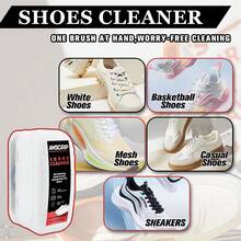 二合一白色鞋油 | 泡沫+内置刷头，免冲洗速效清洁剂，适用于皮革、网布、帆布、中底和外底，运动鞋/跑鞋/篮球鞋/休闲鞋，健身包和汽车脚垫，60秒快速提亮，120毫升旅行装