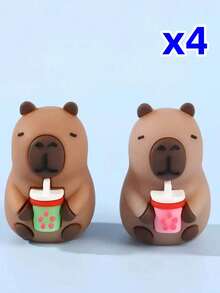 1/2/4 cục tẩy hình con chuột lang nước, màu sắc và kiểu dáng ngẫu nhiên, cục tẩy xóa hoạt hình sáng tạo cho học sinh tiểu học, cục tẩy bút chì chất lượng cao cho học sinh, cục tẩy vẽ và tẩy bài kiểm tra sạch sẽ, mềm và bền, có thể tháo rời làm giải thưởng cho học sinh, có thể dùng làm cục tẩy và đồ trang trí, thích hợp làm quà tặng cho học sinh, trường học, vẽ, học sinh, văn phòng phẩm, đồ dùng học tập, giải thưởng đồ dùng học tập cho học sinh, đồ dùng học tập, đồ dùng trở lại trường học - Nhiều màu - Xem 10