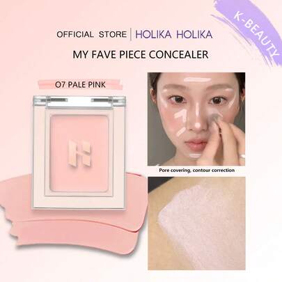 HOLIKA HOLIKA Kem che khuyết điểm yêu thích của tôi 07 Hồng nhạt, đa năng, dễ dàng tạo nên lớp trang điểm hoàn hảo. Độ che phủ cao, có thể tán nhiều lớp, dễ pha trộn cho vẻ ngoài trang điểm tự nhiên. Dung tích lớn, phù hợp với mọi tông da. 2g/0.07oz, Mỹ phẩm Hàn Quốc.