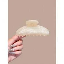 3pcs Large Size Pink, White, Blue Water Wave Hair Clips 11cm, High-Quality Elegant, Minimalist, Versatile Ombre Color Hair Accessories Suitable For Daily, Casual, Party, Work, Vacation, Washing, Makeup, Outfit Matching, Back To School Fall Winter Claw Clip - 多色-1 - 查看 7