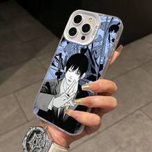 Popular Anime Character Hayakawas Akies Phone Case For Apple  17 Air 16 16e 15 14 13 12 11 Pro Max X XR XSMAX 8 7 Plus Color Silver Matte Hard Shell Back Cover Creative Fashionable Elegant - Color Mixing - View 4