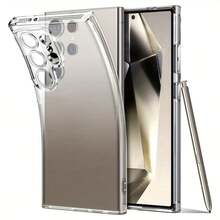 Original Clear TPU Case For S25 S24 S23 S22 S21 Ultra FE Plus - Ultra Thin Soft TPU Cover With Crystal Clear Design, Minimalist Style, Durable Material, Tech Enthusiasts, Smartphone Owners - Transparent - View 14