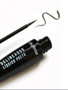 DELINEADOR LIQUIDO RUBY ROSE 2 UNIDADES SUPER PROMOÇAO. - Preto - Visão 2