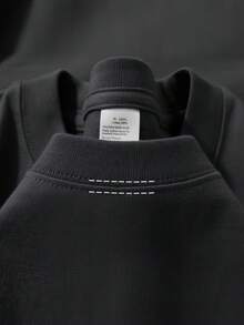 Men's Basic Long-Sleeve T-Shirt | Anti Social Club Graphic T-Shirt | Green Cross And White Lettering Design | 100% Cotton | Soft And Comfortable | Suitable For Everyday Wear | Men's Gift | Unisex Crew Neck | Made In The USA | Factory Direct - 黑色 - 查看 4