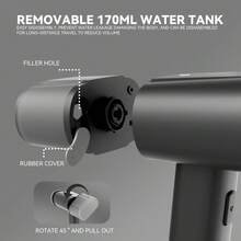 Handheld Garment Steamer, ABS Material, 1200W Steamer For Clothes, 1 Gear Setting, 130℃ High-Temperature Steam, 170ML Water Tank, Portable For Home And Travel - 查看 6