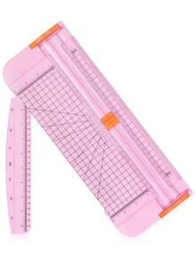 A4 Paper Cutter Titanium Paper Trimmer Scrapbooking Tool With Side Ruler For Craft Paper, Coupon, Label, Cardstock - Multicolor - View 1