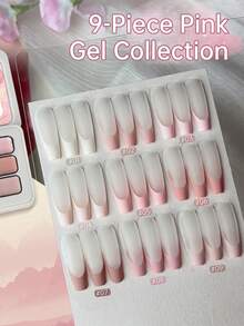 Jillradia 9 màu mới phổ biến Gel đặc làm móng tay bán vĩnh viễn Nghệ thuật làm móng ngâm UV LED Gel làm móng Giáng sinh Quà tặng làm móng tại tiệm làm móng Tự làm móng tay - Nhiều màu - Xem 4