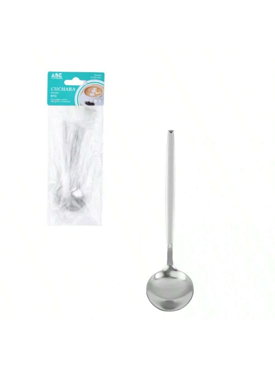 cucharillas de café lisas y puntiagudas