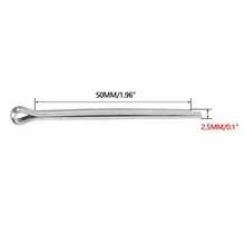 20个开口销，镀锌/不锈钢安全销，多尺寸开口销，机械轴定位销，农用车辆车轮锁销，防松紧固件，螺母锁销，工业五金配件 - 彩色 - 查看 10