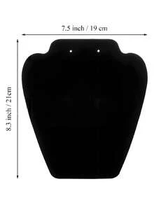 10/1pc,Jewelry Display Stand With Bust, Necklace, Pendant & Earring Holder, Tower Shaped Display Rack Valentine Day Back To School,Jewelry Display Stand, Bust Shape Necklace, Pendant, Earring Display Rack, Jewelry Tower Stand For Necklaces, Pendants, Earrings - Multicolor - View 3