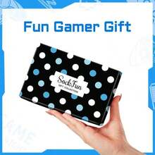 Gamer Gifts For Men Boyfriend - Video Game Socks For Teen Boys, Funny Gifts For Gaming Stocking Stuffers - trắng - Xem 3