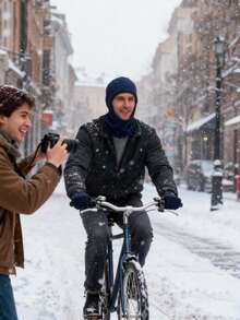 1pc Winter Plush Thickened Women's And Men's Warm Scarf - Heavy Duty Windproof And Warm Face Mask, Outdoor Cycling Neck, Breathable Polyester Knitted Fabric, Suitable For Winter Cycling, Outdoor Activities, Skiing, Motorcycle Driving Essential - Dual Use Design: Suitable For Both Cycling And Outdoor Activities, With A Scarf/Neck Cover/Hat Three In One Multifunctional And Versatile Balaclava Hat,