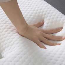 Couple's Zero Pressure Memory Foam Pillow, Slow Rebound Without Hand Imprint, Aids Sleep, Dual-Person Memory Foam Pillow - White - View 7