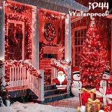 240LED 88Ft Connectable String Lights Indoor Outdoor Wire Warm White Lights Twinkle Fairy In With Timer Bedroom Classroom Wedding Tree Patio Decor - Red + 240LED - View 6