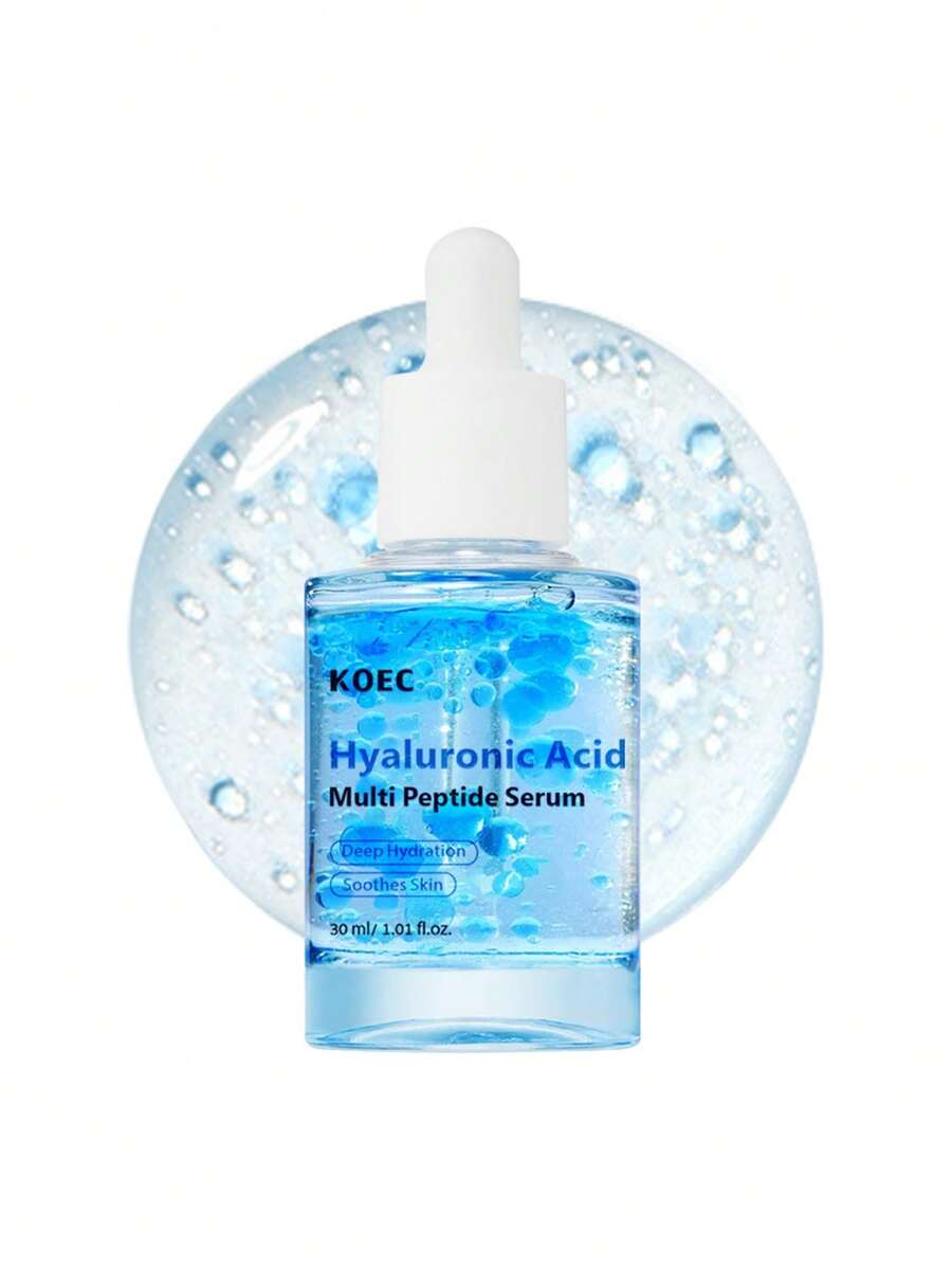 KOEC Hyaluronic Multi Peptide PDRN Serum For Glowing And Soothing | Lightweight Water Plumping Radiant Facial Serum For All Skin Type, Hydrating Moisturizer, Korean Skincare | 30ml 1.01fl.Oz - Nhiều màu - Xem 1