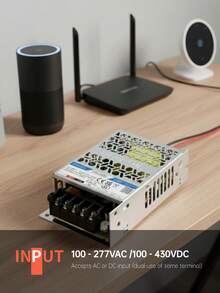 110V 220V To 24V 15V 5V Switching Power Supply, 15V 36V 48V DC Transformer, Converter, 35W 24V 15V 12V 5V Power Adapter - Silver - View 4