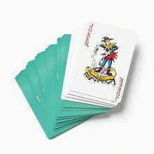 YFOPEN Australian Map Ocean Style Playing Cards, Blending Australian Geographic Outline And Ocean Elements, Unique Design, Suitable For Travel Souvenirs, Geography Enthusiasts Collection And Fun Table Games. - Multicolor - View 4