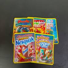 100 Holographic Film Bags - Waterproof, Durable 3.5g Glossy Gift Bags, Suitable For Candy, Party Favors, Birthdays, Holidays (Peach, Pink, Green, Blue, Purple, Brown) - Ideal Choice: Nesquik, Donut, Strawberry Cake Themes - Reusable Party Decoration And Storage Bags, Candy Packaging, Fun Design, Durable Material, Small Businesses, Holiday Decorations, Waterproof Material, Event Organizer - 100 mặt hàng - Xem 5