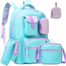 3-Piece Set Kids School Backpack, Includes Crossbody Bag And Pencil Case, Suitable For School Students - L80 Children's Schoolbag - View 17