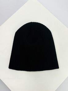 1pc Autumn/Winter American Hip Hop Graffiti Cruise Five-Pointed Star Letter Knit Beanie Hat, Warm Street Style Casual Ski Cap Men Winter Head - Multicolor - View 7