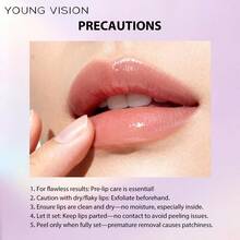 YOUNG VISION 1支哑光尖头可撕式唇釉唇线笔，持久不晕染，防水防汗，不沾杯，裸色，唇线笔，唇釉，日常、圣诞节、节日、派对唇妆 - 彩色 - 查看 8