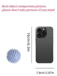 Gói 5 quả bóng sấy quần áo có thể tái sử dụng, loại bỏ vết bẩn, chống xù lông, chuyên dụng cho một số loại vải, không cần điện, loại bỏ xơ vải, làm mềm vải, giảm nhăn và tĩnh điện, ngăn ngừa rối quần áo trong gia đình và tiệm giặt là tự phục vụ, có nhiều màu sắc - Nhiều màu - Xem 10