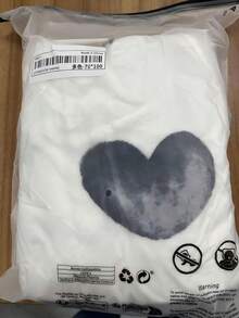 1pc Heart-shaped Bear Milk Velvet Double-sided Plush Blanket - Multicolor - View 15