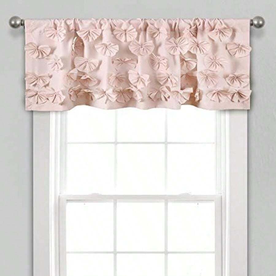 Decor Riley - Panel de Cortina de Ventana filtrante de luz, Individual 54 Pulgadas de Ancho x 84 Pulgadas de Largo, Gris Claro, Lindas Cortinas Grises para recámara, decoración de Lazo, Cortinas(B 45.7An x 132.1Al cm (1 Paneles)) - Multicolor - Ver 1