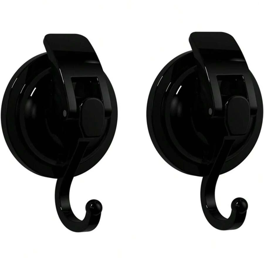 EstiloTendenciaFLYSKY Ganchos De Ventosa, 2 Piezas Ganchos Adhesivos Reutilizable Toallero Perchero, Impermeable, Potente Colgador De SuccióN, Gancho De Ventosa Sin PerforacióN, Para BañO,Toallas,Ropa,Cortina,CocinaCalidad PremiumVersióN Mejorada - bronceado - Ver 1